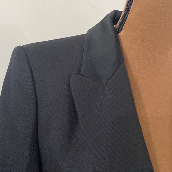 BA&SH Bonjovi double breasted blazer with sequin trim in noir black size 8 - Picture 7 of 14